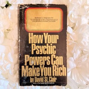 Vintage 1975 Psychic Powers Book – David St. Clair
